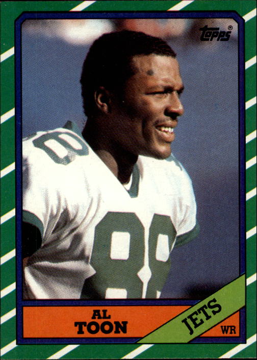 Al Toon Autographed Signed 1987 Topps Ny Jets #131 Auto Card