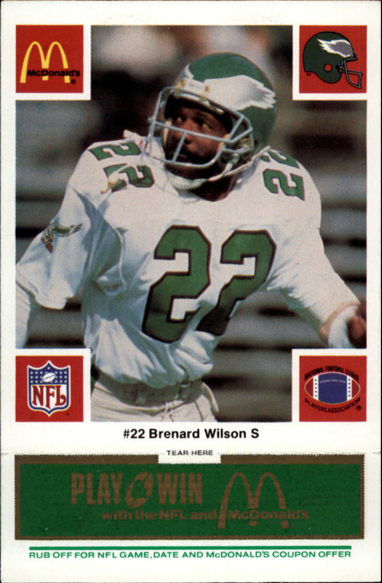 : 1982 Topps # 460 Brenard Wilson Philadelphia Eagles (Football  Card) EX/MT Eagles Vanderbilt : Collectibles & Fine Art