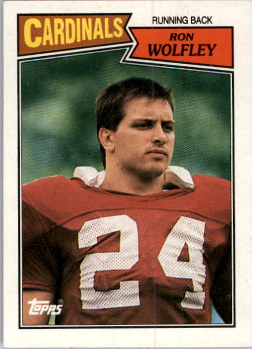 : 1989 Topps #280 Ron Wolfley Cardinals NFL Football :  Collectibles & Fine Art