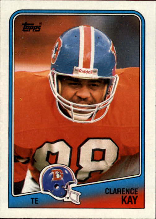 Kay, Clarence / Denver Broncos, Wild Card #411, Football Trading Card