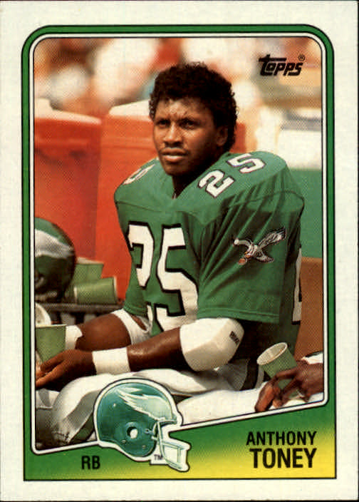 Anthony Toney - Philadelphia Eagles (NFL Football Card) 1990 Fleer # 9 –  PictureYourDreams