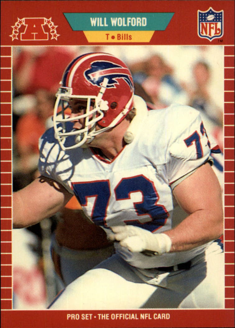 1991 Pacific. Will Wolford . Buffalo Bills #35