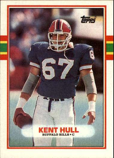 22 Kent Hull - Buffalo Bills - 1992 Fleer Football – Isolated Cards