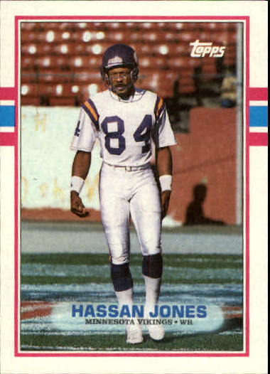 NFL - Hassan Jones 1992 Pro Set & 1992 Score Football