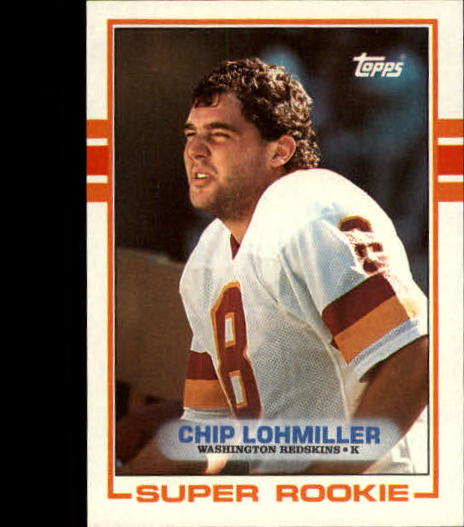 Broadcast Screen Shot] In 1991, Washington kicker, Chip Lohmiller