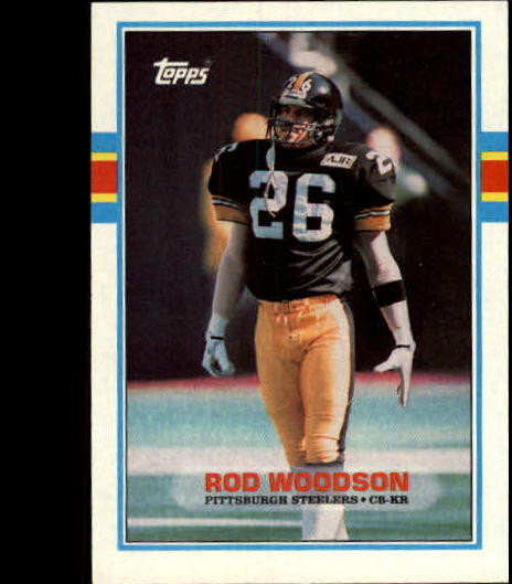 1988 Pittsburgh Steelers Police 16 Card Set in NM to MT Condition Woodson