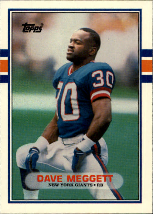 298 Dave Meggett - New York Giants - 1992 Fleer Football