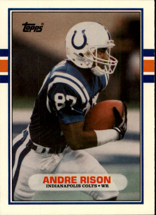 Andre Rison 1996 Upper Deck SPx Cleveland Browns Football Card