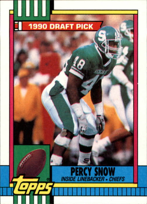 Percy Snow Football Price Guide Percy Snow Trading Card Value Beckett