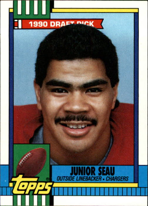 23 Cards 1990 Pro Set San Diego Chargers Team Set with Junior Seau Rookie
