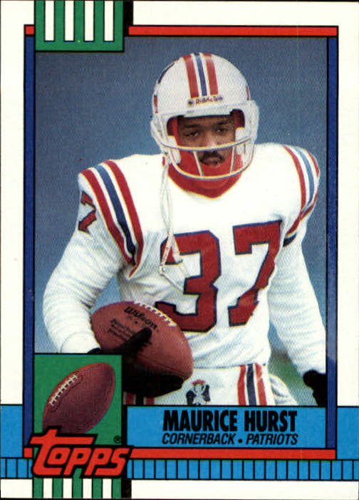 1990 Action Packed Maurice Hurst Hi Pro #164 New England Patriots