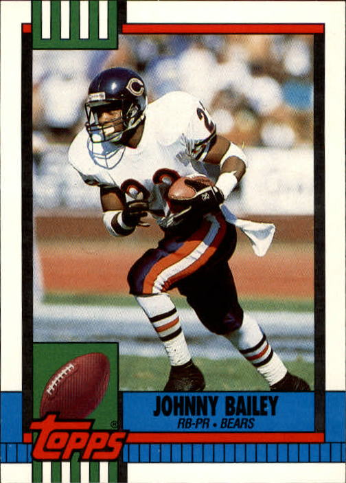 Johnny Bailey 1991 Upper Deck Chicago Bears Card #522