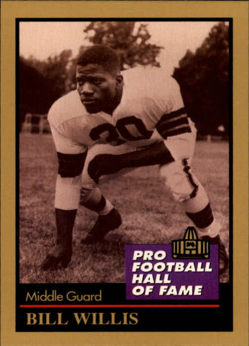 Bill Willis  Pro Football Hall of Fame