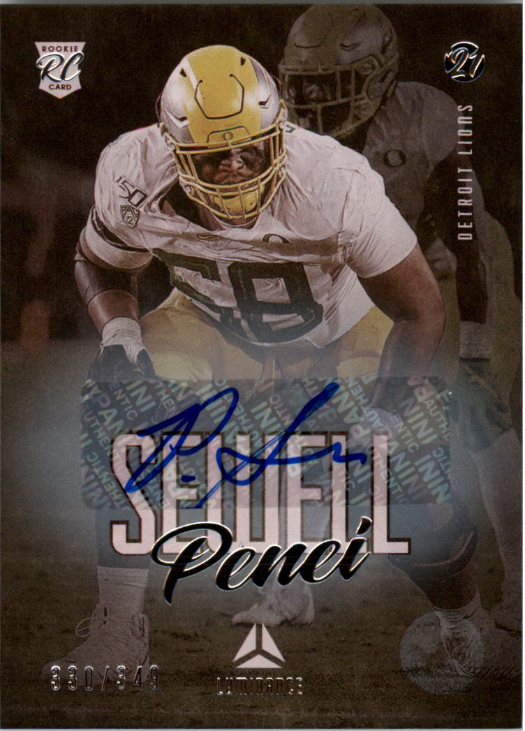 Penei Sewell order Legacy Rookie Card