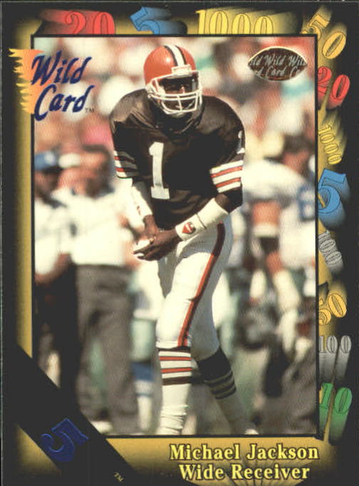 1993 Fleer #4 MICHAEL JACKSON Cleveland Browns