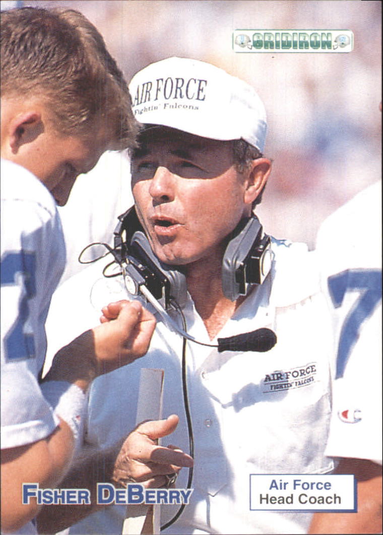 Buy Fisher DeBerry Cards Online Fisher DeBerry Football Price Guide