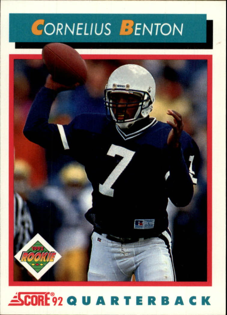 Cornelius benton football price guide cornelius benton trading card
