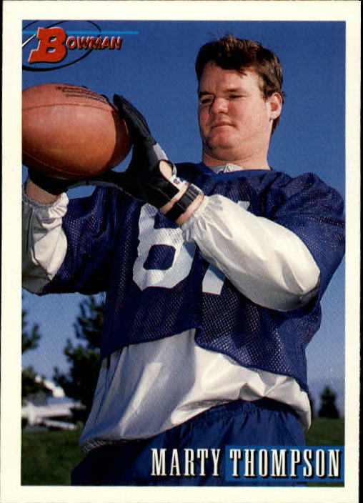 Marty Thompson Football Price Guide Marty Thompson Trading Card Value