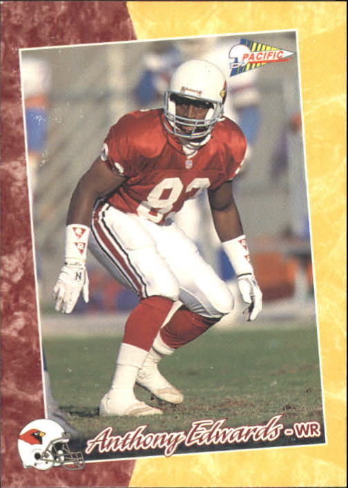 Anthony Edwards Football Price Guide | Anthony Edwards