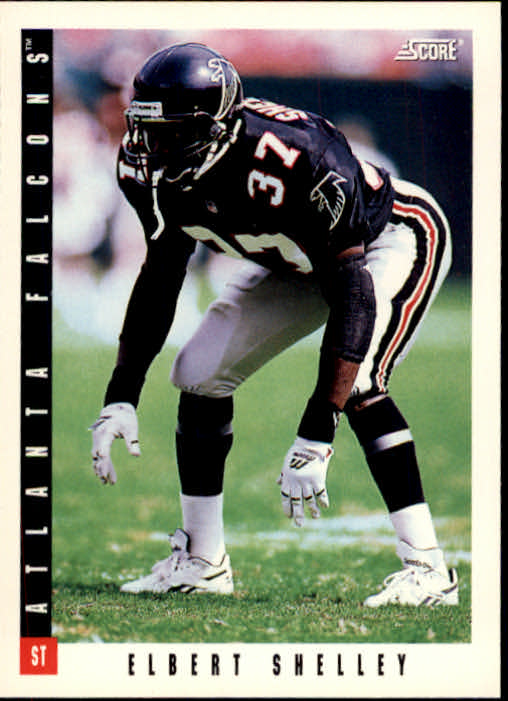 15 Nov. 1993: Atlanta Falcons defensive back Elbert Shelly (37) on