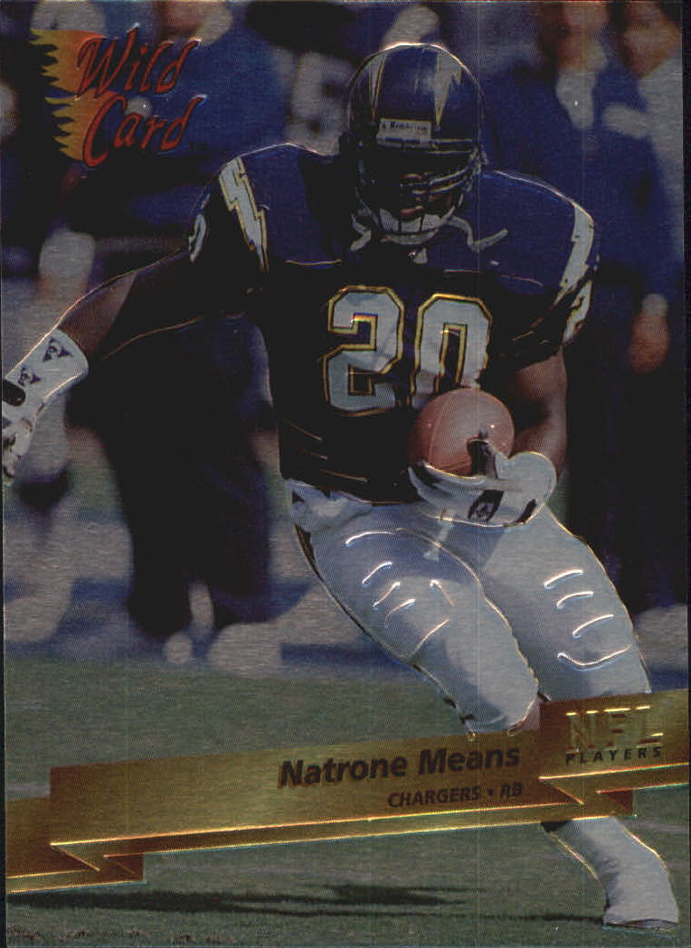 Natrone Means Signed San Diego Chargers 8x10 Photo (Beckett Hologram)