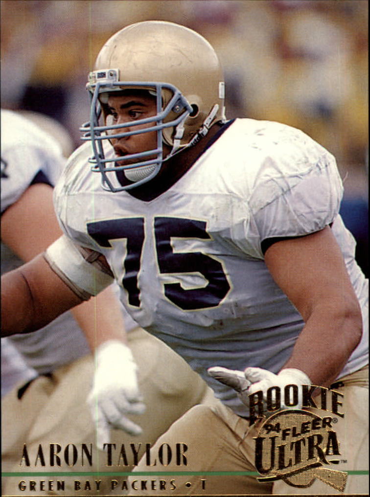 Aaron Taylor Football Price Guide Aaron Taylor Trading Card Value