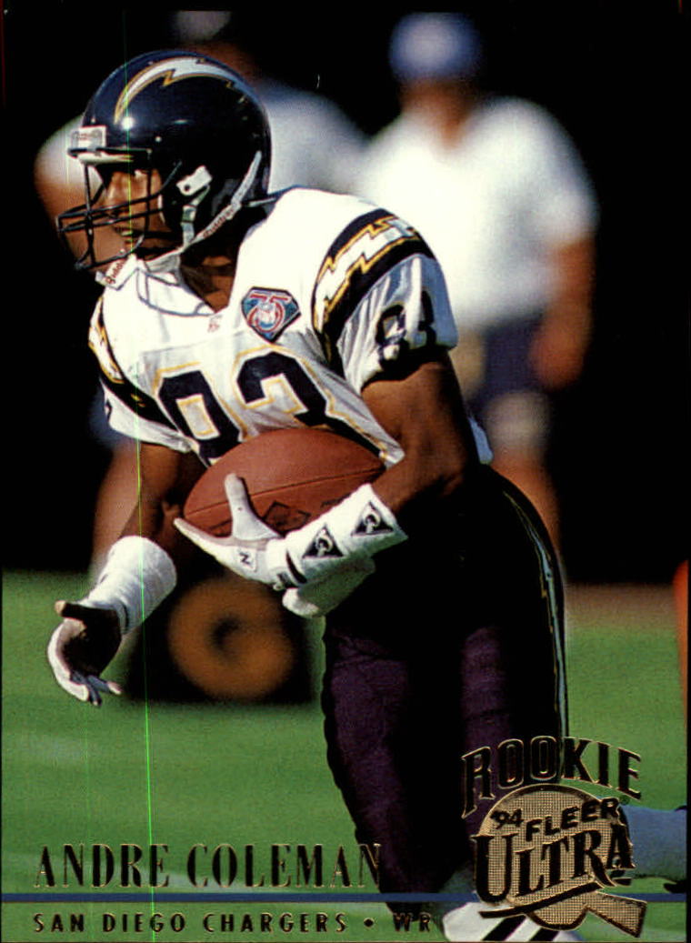 Andre Coleman Football Price Guide | Andre Coleman Trading Card Value ...