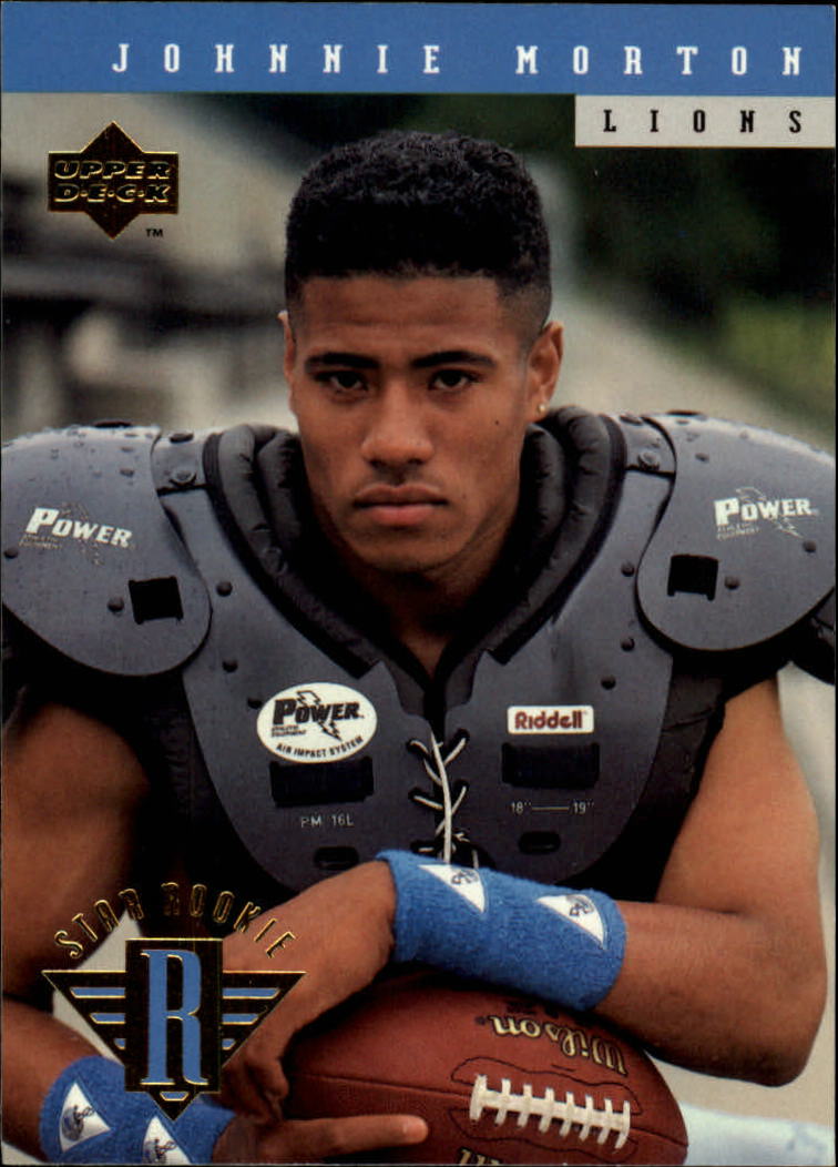 1994 Action Packed Johnnie Morton - Detroit Lions