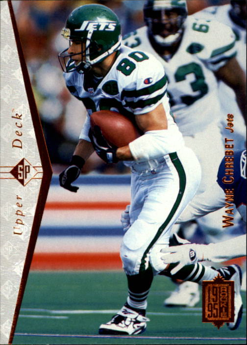 Wayne Chrebet autographed football card –