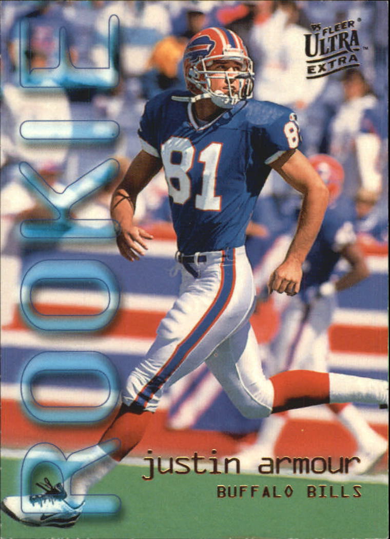 1996 DONRUSS JUSTIN ARMOUR #52 BUFFALO BILLS