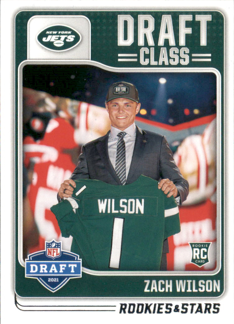 Zach Wilson 2021 Rookie Card 2021 NFL Panini Mosaic Mint 