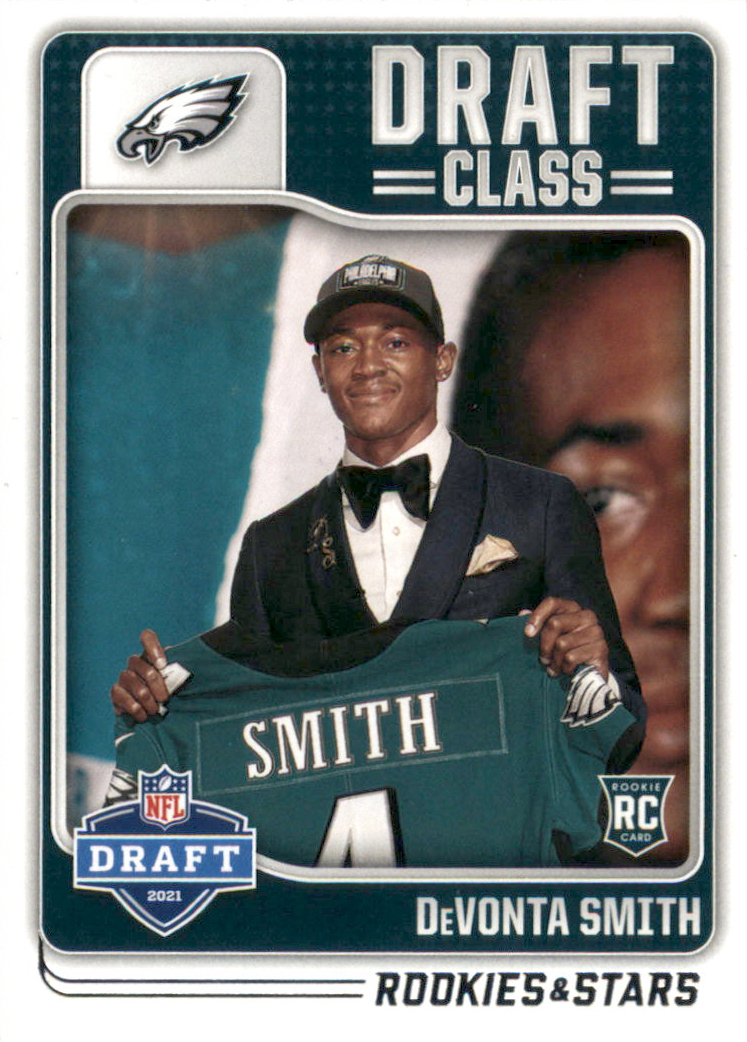 2021 Panini Chronicles Prestige DeVonta Smith RC Philadelphia Eagles #211  Rookie