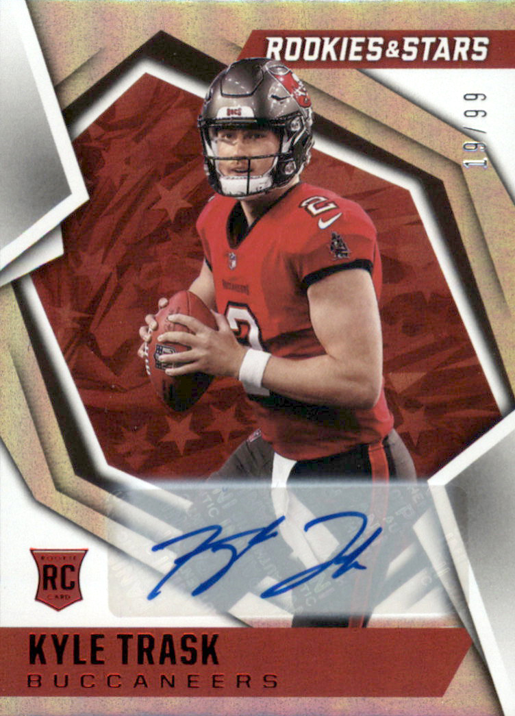 : KYLE TRASK RC 2021 Panini Playoff #221 ROOKIE NM+-MT+ NFL  Football Buccaneers : Collectibles & Fine Art