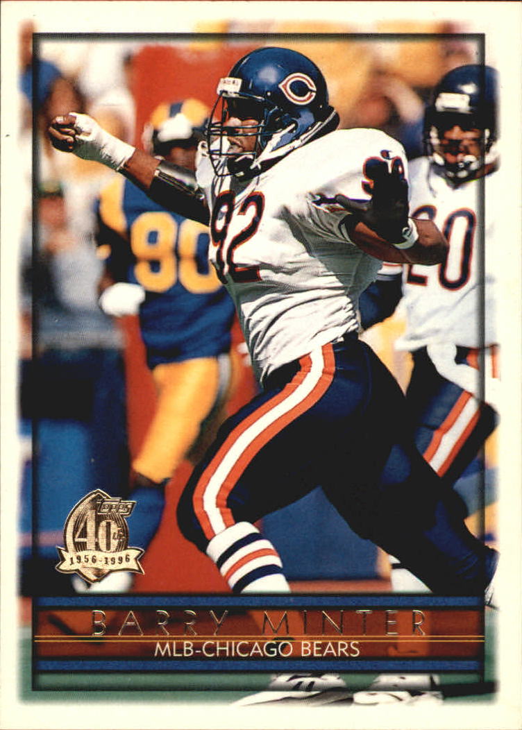 : 1999 Topps Football #81 Barry Minter Chicago Bears Official NFL  Trading Card From The Topps Company : Collectibles & Fine Art