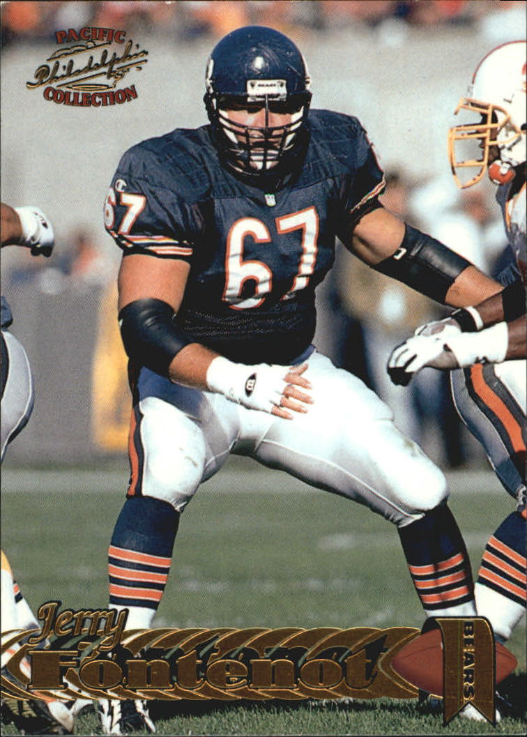 Jerry Fontenot Rookie 1992 Playoff #60 Chicago Bears