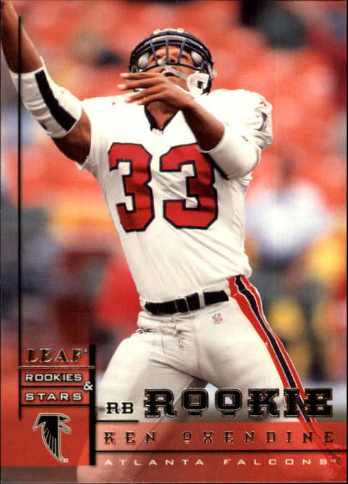 1999 Collector's Edge Super Bowl XXXIII Ken Oxendine #A7 Atlanta Falcons