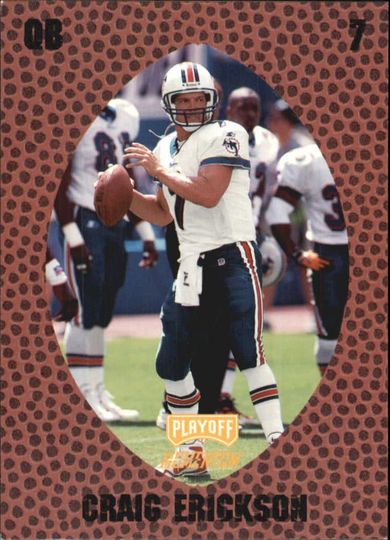 Craig Erickson Football Price Guide Craig Erickson Trading Card Value