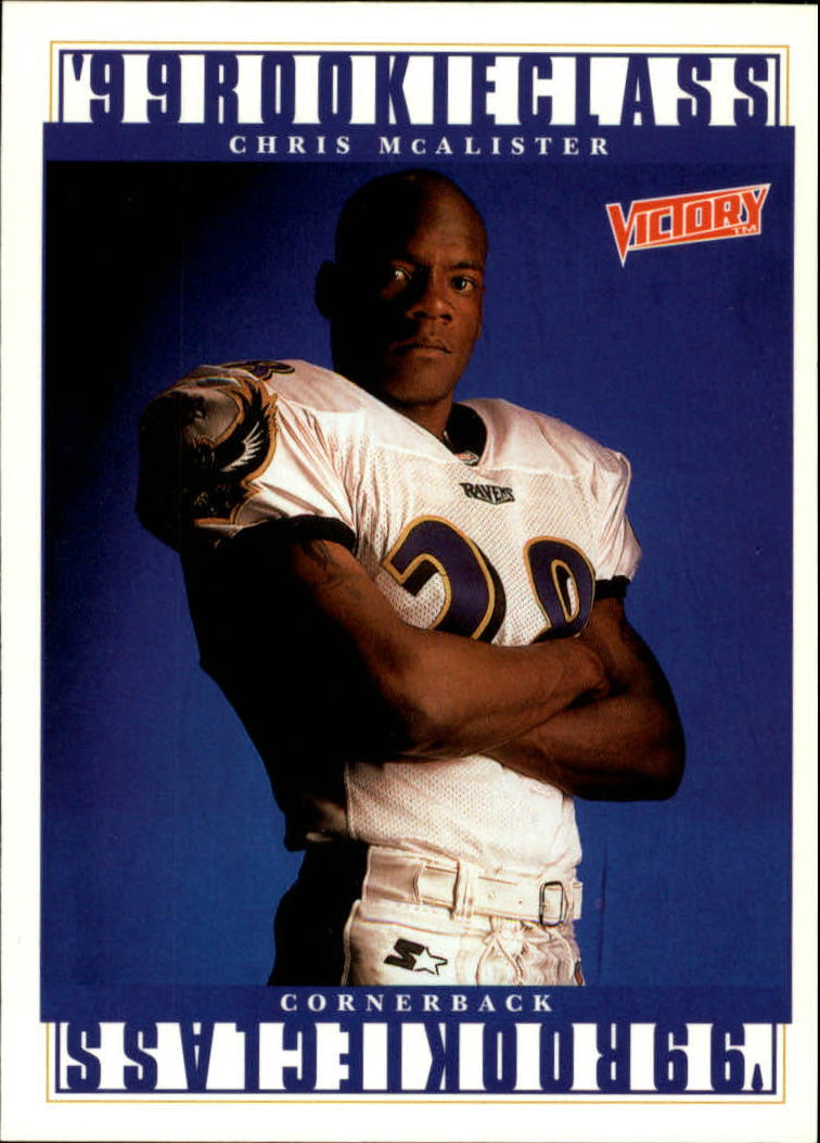 2007 TOPPS CHRIS MCALISTER #226 BALTIMORE RAVENS