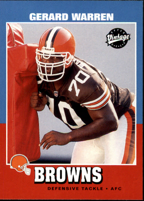 Gerard Warren Football Price Guide | Gerard Warren Trading Card Value