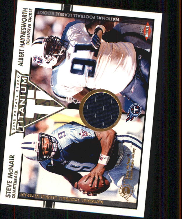  1995 Pinnacle Steve McNair Oilers Rookie Football Card