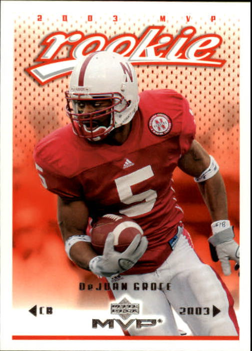 DeJuan Groce Football Price Guide DeJuan Groce Trading Card Value