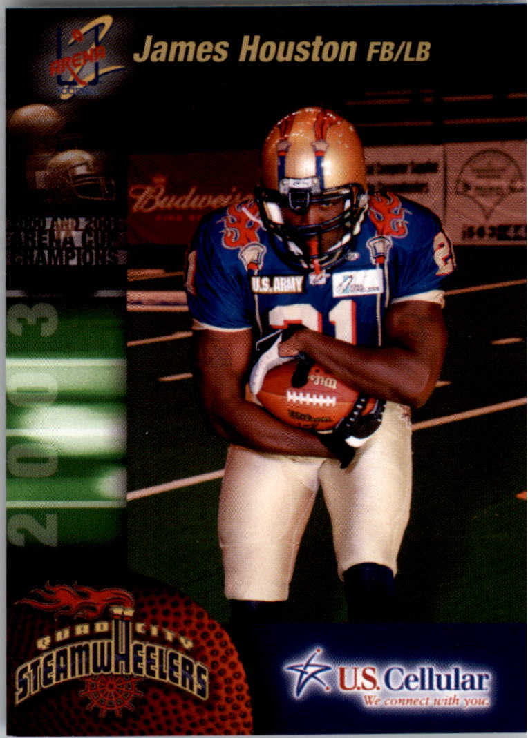 James Houston Football Price Guide James Houston Trading Card Value