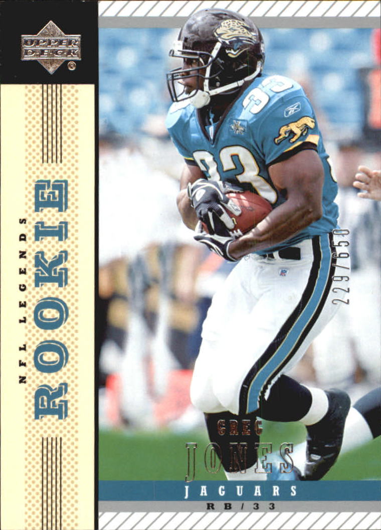 Greg Jones 2004 Bowman Football RC #175 Jacksonville Jaguars