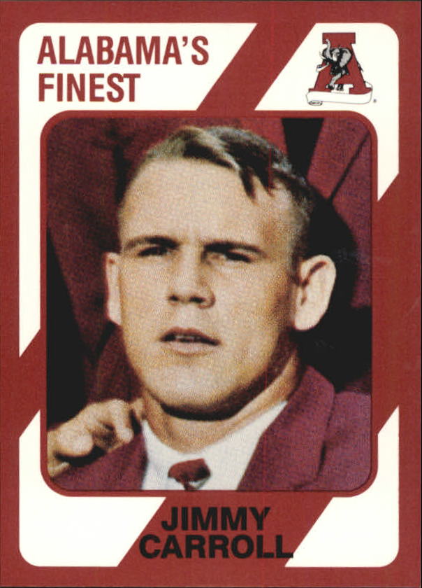 Jimmy C Carroll Football Price Guide Jimmy C Carroll Trading Card