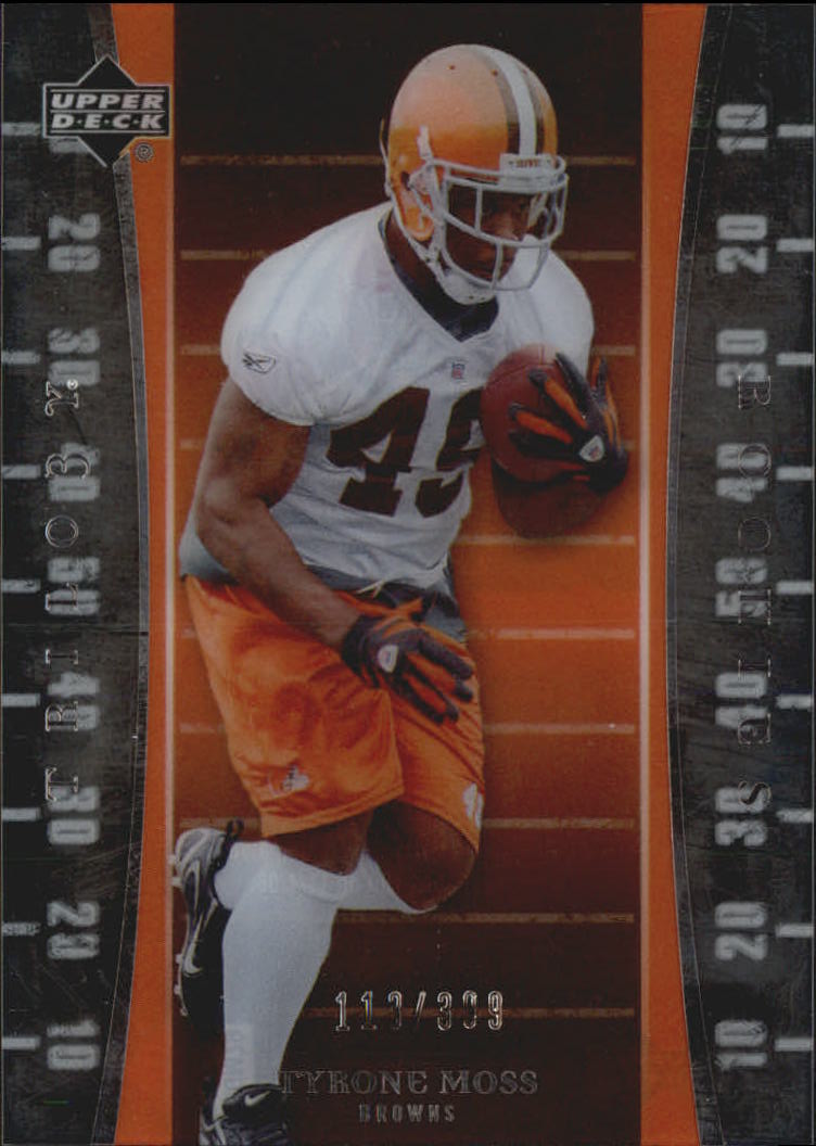 Tyrone Moss Football Price Guide Tyrone Moss Trading Card Value Beckett