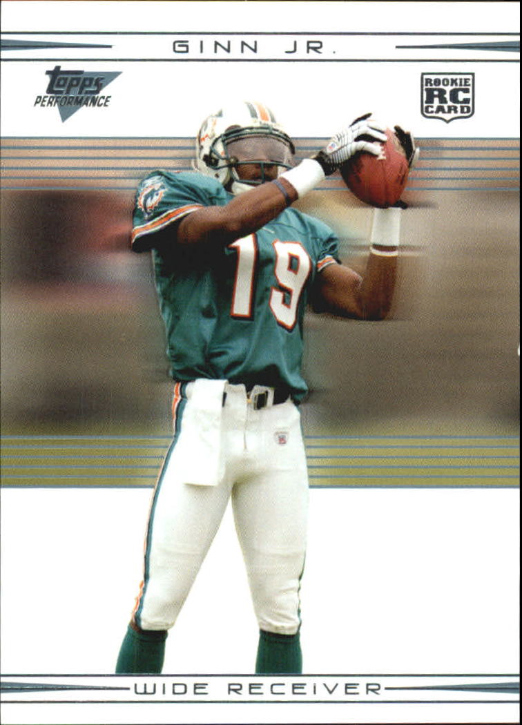 2009 Playoff Prestige Ted Ginn Jr #53 - Miami Dolphins