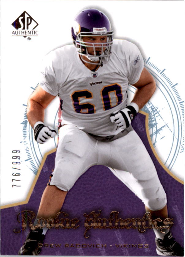 Buy Drew Radovich Cards Online Drew Radovich Football Price Guide