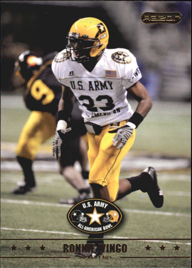 Buy Ronnie Wingo Cards Online Ronnie Wingo Football Price Guide Beckett