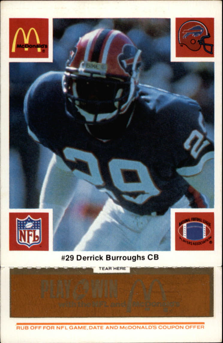 Buffalo Bills defensive back Derrick Burroughs during the Bills 17