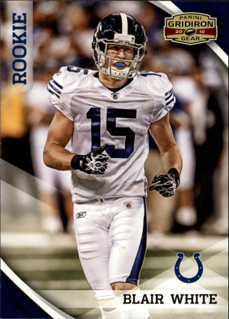 Buy Blair White Cards Online | Blair White Football Price Guide - Beckett